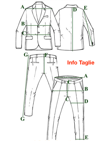 Abito tasmania galess - Abiti - Bottega Sartoriale