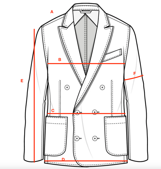 Giacca Blazer doppiopetto in lana stretch