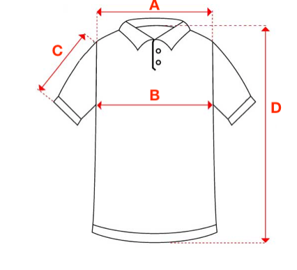 Maglia polo in cotone vintage