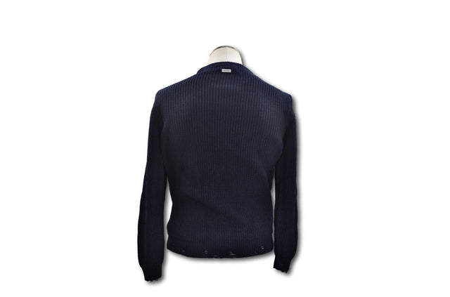 Maglia girocollo in lana