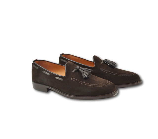 Slip on camoscio