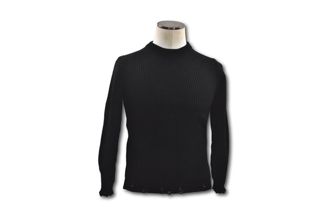 Maglia girocollo in lana