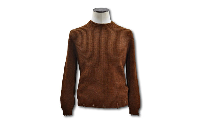 Maglia girocollo in lana