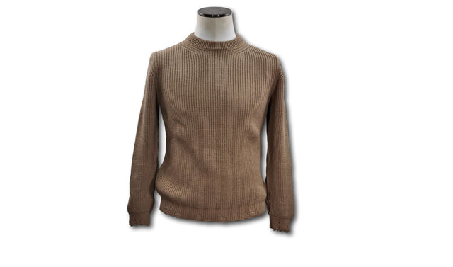 Maglia girocollo in lana