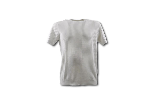 Maglia uomo in filo di cotone mezza manica
