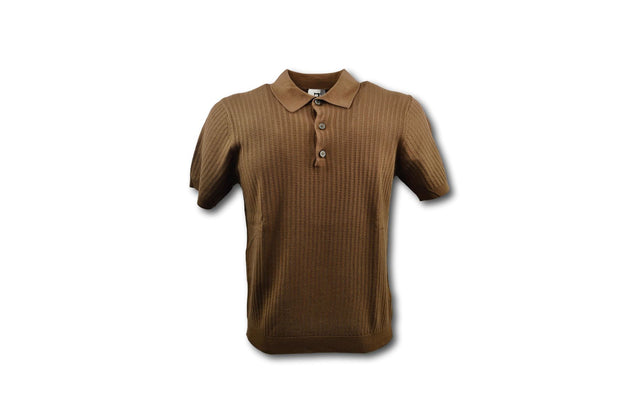 Polo uomo in filo di cotone mezza manica