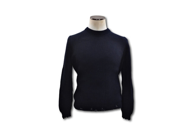 Maglia girocollo in lana