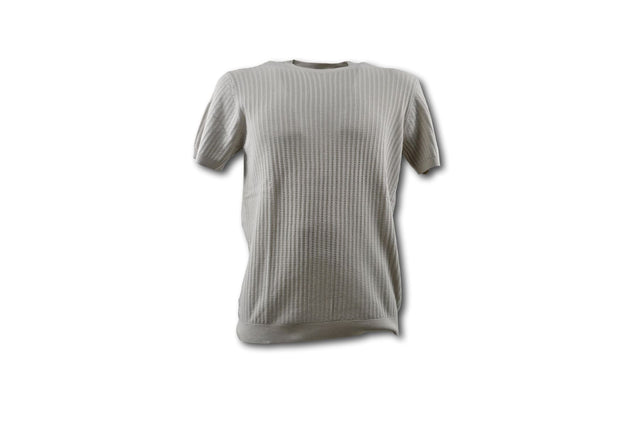 Maglia uomo in filo di cotone mezza manica