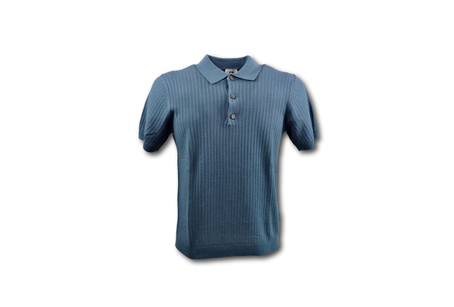 Polo uomo in filo di cotone mezza manica