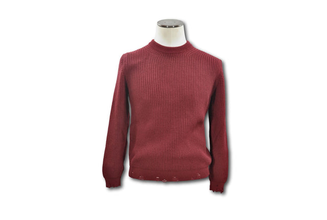 Maglia girocollo in lana