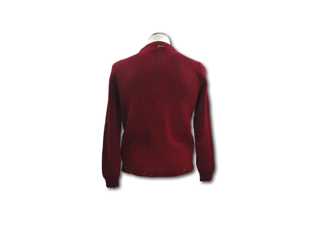Maglia girocollo in lana