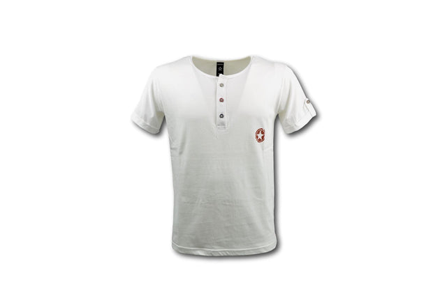 T-Shirt Serafino cotone
